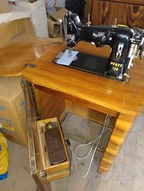 Macchina per cuicre PFAFF 130 anni 70 con mobile