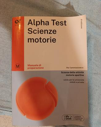 alpha test scienze motorie 6 edizione 2024/2025