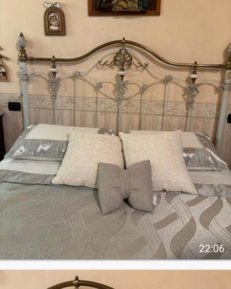 letto in ferro battuto 