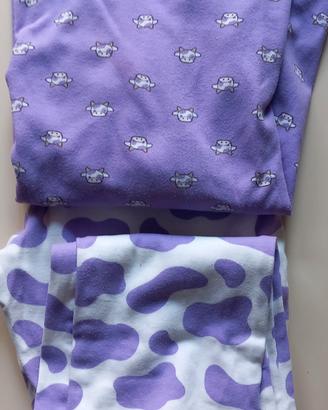 pigiama bambini fantasia mucche