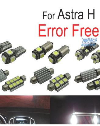 KIT 13 LAMPADE LED INTERNE PER OPEL ASTRA H OPC GT