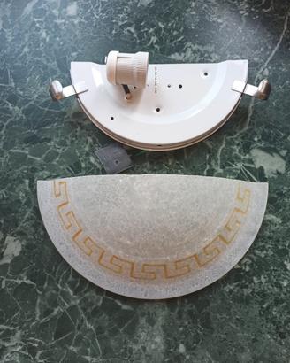 Applique a mezzaluna stile classico versace greca