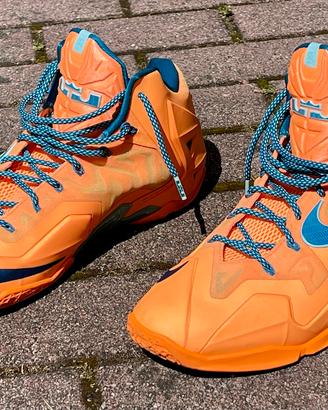 Nike LeBron 11 'Atomic Orange' Taglia 46