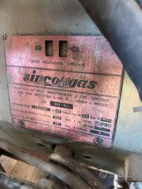 Saldatrice a filo e elletrodo