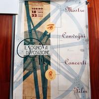 Poster manifesto IL SOGNO A DISPOSIZIONE Torino