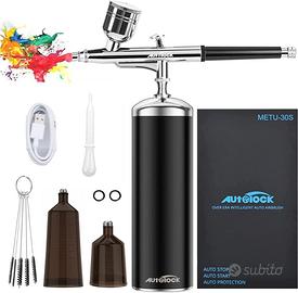 Autolock Airbrush, Set di Pistola a spruzzo 30PSI