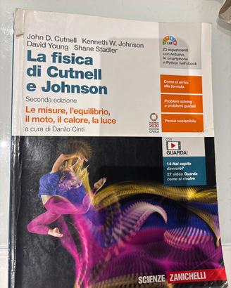 Libro La Fisica di Curtnell e Johnson cod. 79986