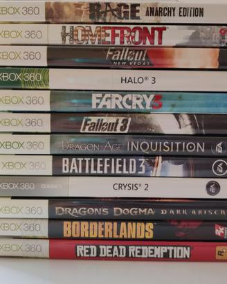 Lotto 12 giochi per Xbox 360