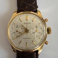 Bulova cronografo oro 18kt