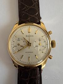 Bulova cronografo oro 18kt