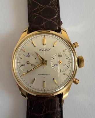 Bulova cronografo oro 18kt