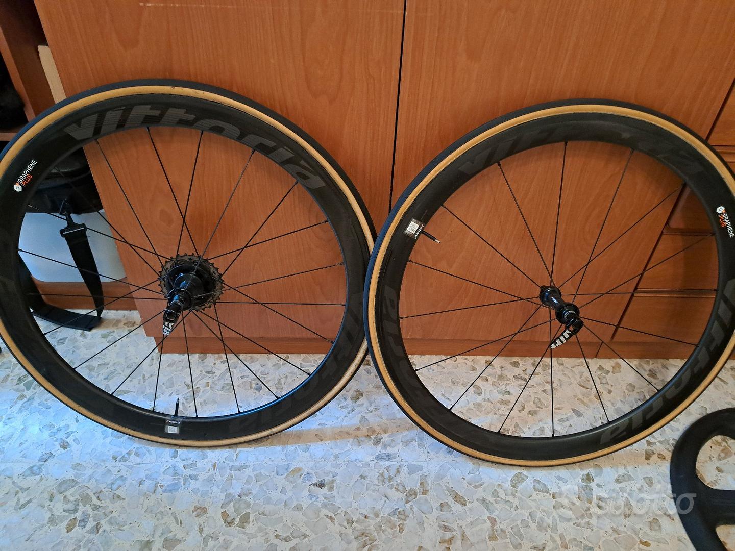 Bicycle Wheel Ruote Vittoria Qurano 46 Tubolare Vittoria Qurano 46