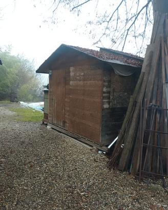 casetta di legno 