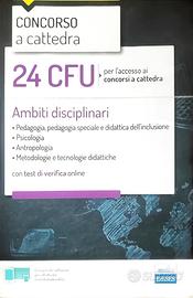 24 CFU - Libro per concorso a cattedra