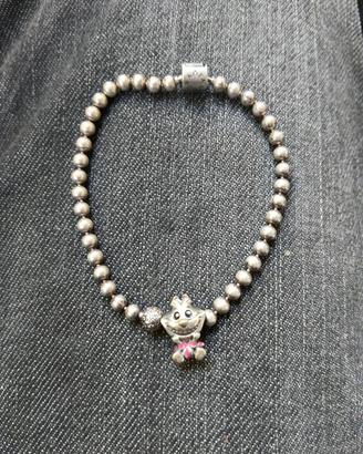 bracciale donna pandora con charm originale 