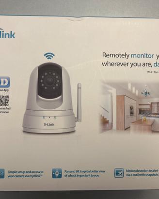 Telecamera IP Wi-fi D-Link DCS-5000L Pan/Tilt