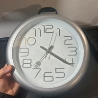 Orologio parete (forma pentola e posate)