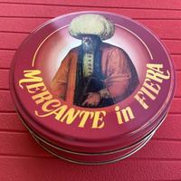 MERCANTE IN FIERA SCATOLA IN METALLO