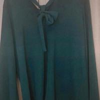 BLUSA SISLEY VERDE OTTANIO 