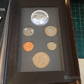 lotto monete divisionale usa con dollaro argento90
