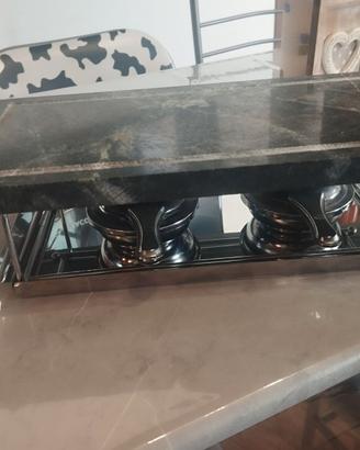 Griglia Grill da tavolo in pietra lavica