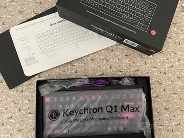 Keychron Q1 Max Purple + Keycaps Developer