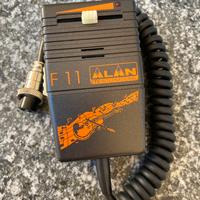 MICROFONO ALAN F11 SONORO + AMPLIFICATORE - CB RAD