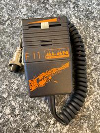 MICROFONO ALAN F11 SONORO + AMPLIFICATORE - CB RAD