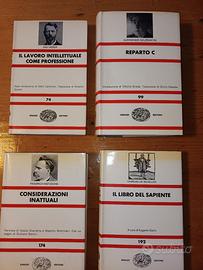 EINAUDI 4 VOLUMI VINTAGE NUE 74 99 174 192