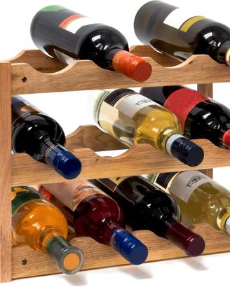 Portabottiglie Vino in Legno  NUOVO