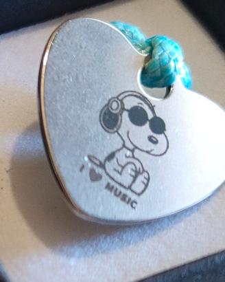 Collanina Snoopy I Love Music