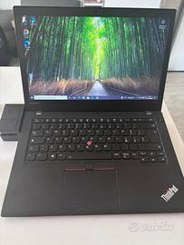 Laptop Lenovo ThinkPad T470 14" + Dock station