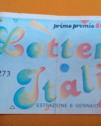 LOTTO PZ. 3 BIGLIETTI LOTTERIA