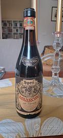 bottiglia amarone valpolicella classico doc  1985