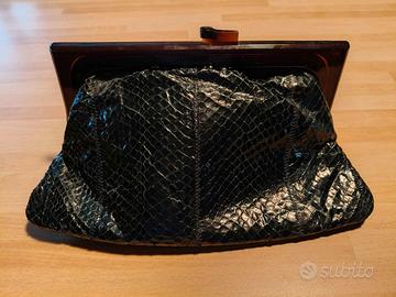 Pochette G. Castellari in rettile