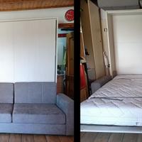 Divano letto richiudibile