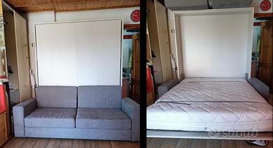Divano letto richiudibile