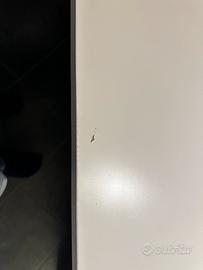 Scrivania con penisola estraibile Malm Ikea