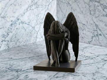 Angelo Piangente Scultura Sacra d'Élite