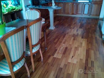 Stock 25m Iroko prefinito rimanenza terza scelta