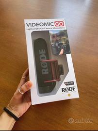 RØDE VideoMic GO – nuovo, mai utilizzato