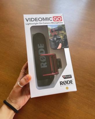 RØDE VideoMic GO – nuovo, mai utilizzato