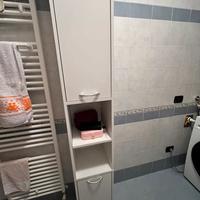 Mobile bianco opaco per bagno