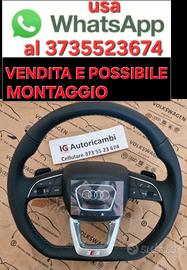 Volante Audi Q3 S-Line Rs con palette attivabili