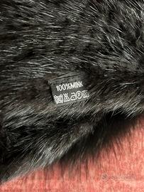 Mantella, pelliccia di Visone tricottato