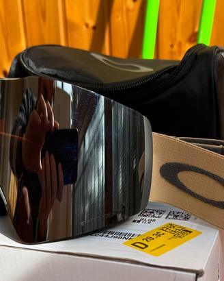 Maschera sci oakley fall line prizm black iridium