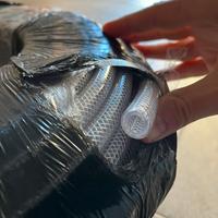 Tubo retato in gomma