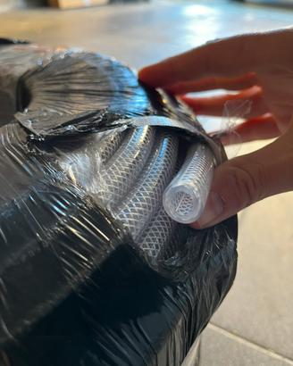 Tubo retato in gomma