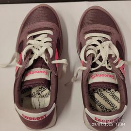 Scarpe Saucony  jazz prugna e rosa