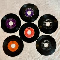 Lotto di 6 dischi 45 giri Vintage (vedi lista)